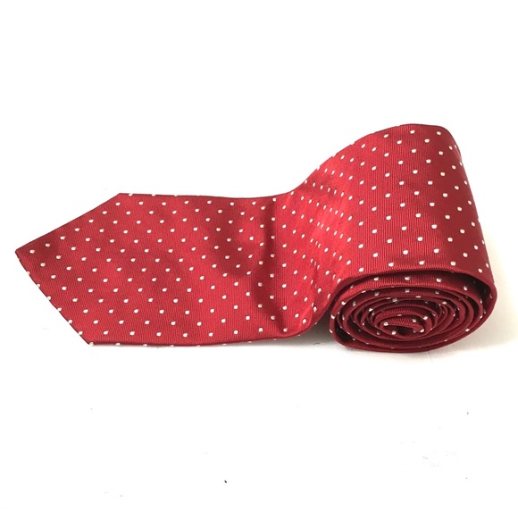 Brooks Brothers Other - Brooks Brothers Men’s Red Polka Dot Tie